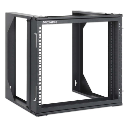 19" Laborgestell zur Wandmontage, 2 Tragschienen, 9 HE Image 2