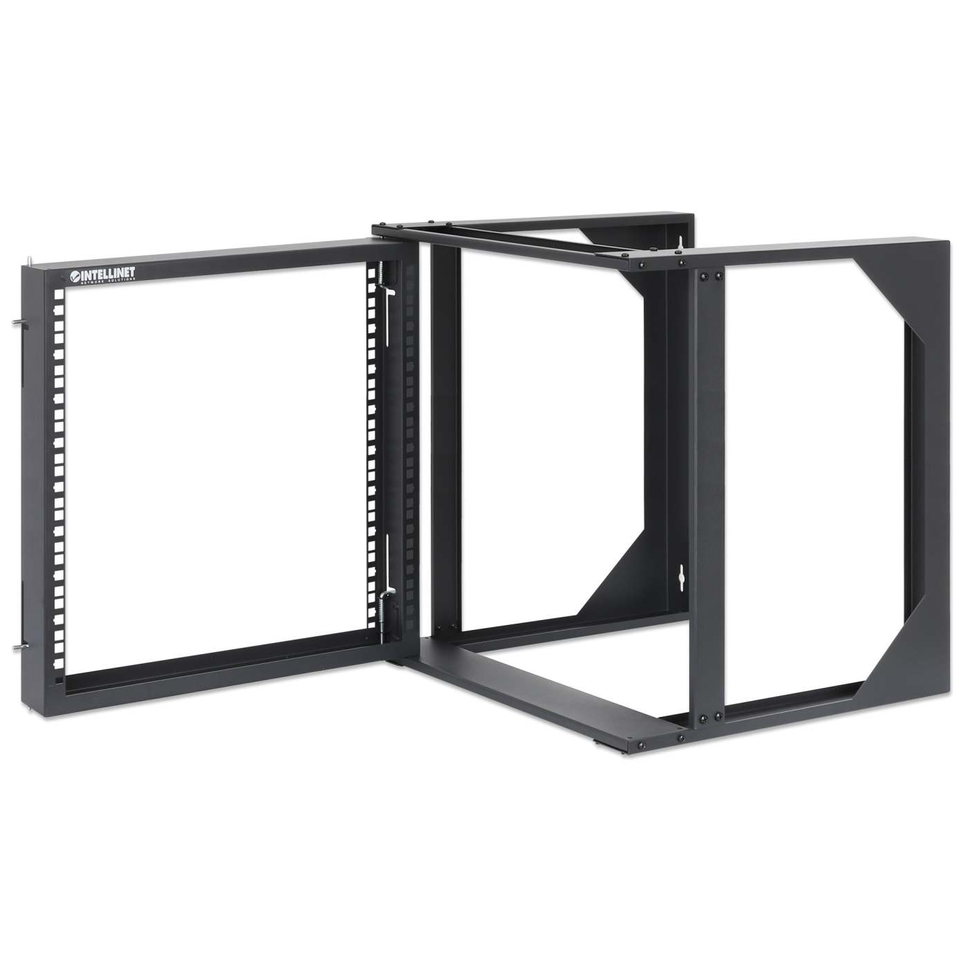 19" Laborgestell zur Wandmontage, 2 Tragschienen, 9 HE Image 6