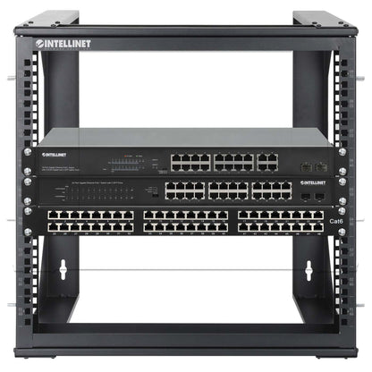 19" Laborgestell zur Wandmontage, 2 Tragschienen, 9 HE Image 7