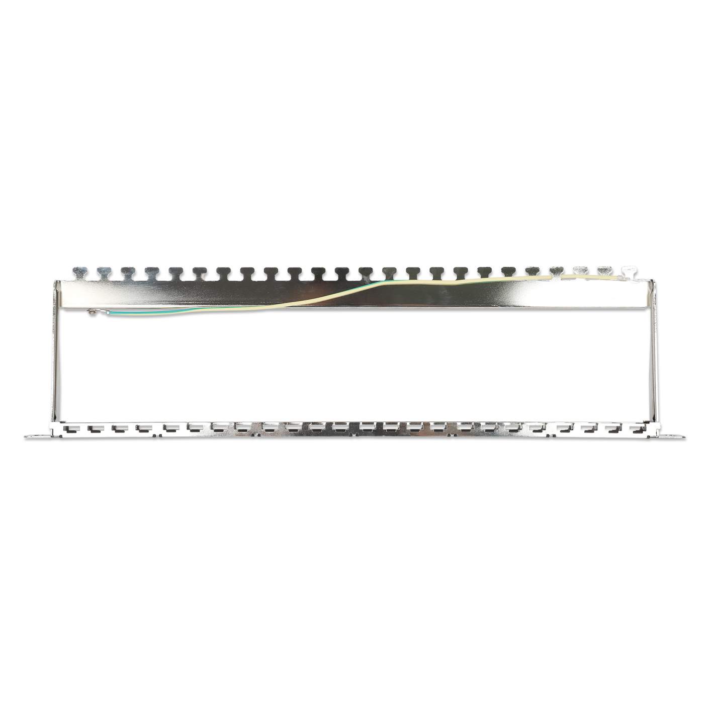 24-Port Patchpanel, geschirmt und unbestückt, 0,5 HE Image 4