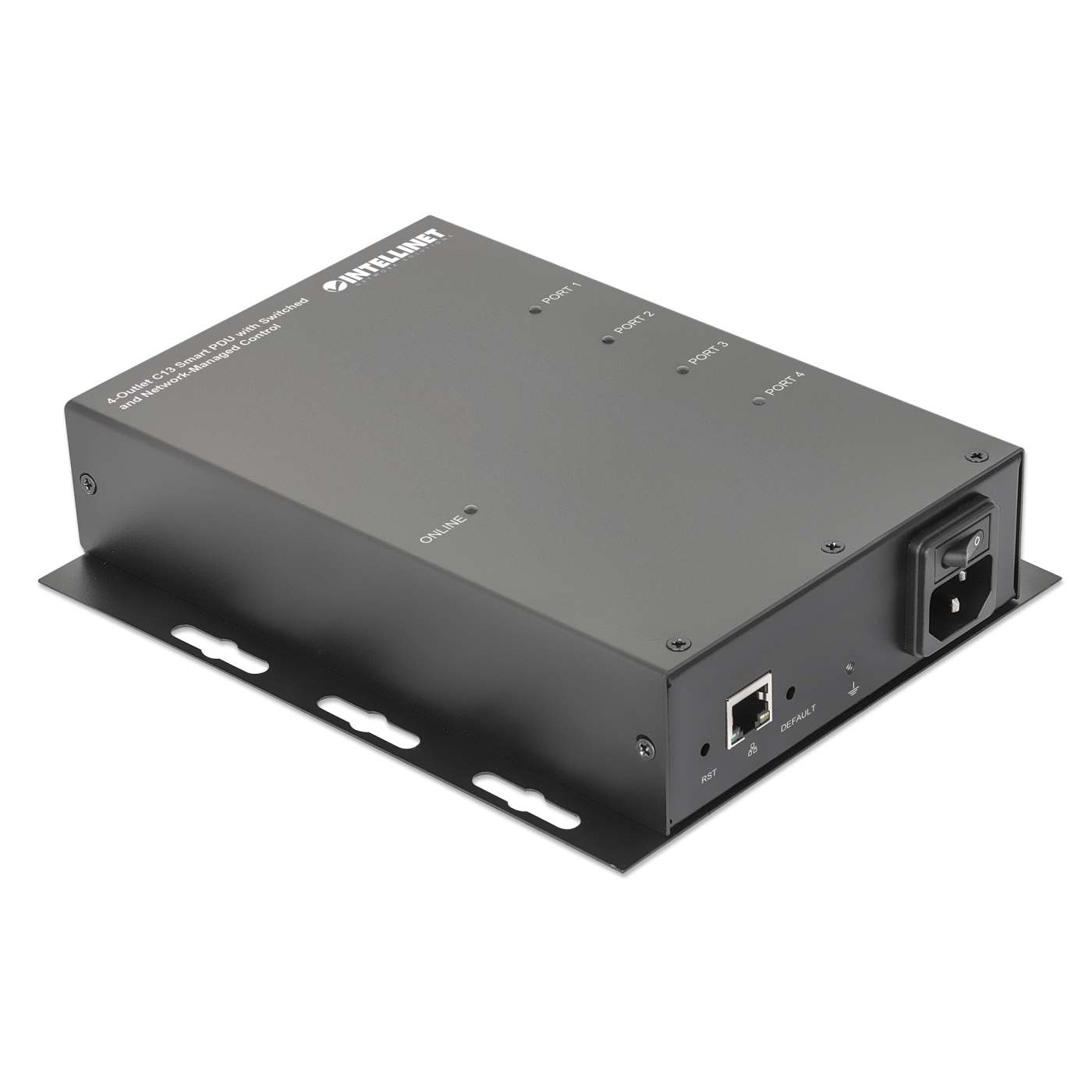 4-fach C13 Smart PDU mit schaltbaren Steckdosen und Netzwerk-Management Image 2