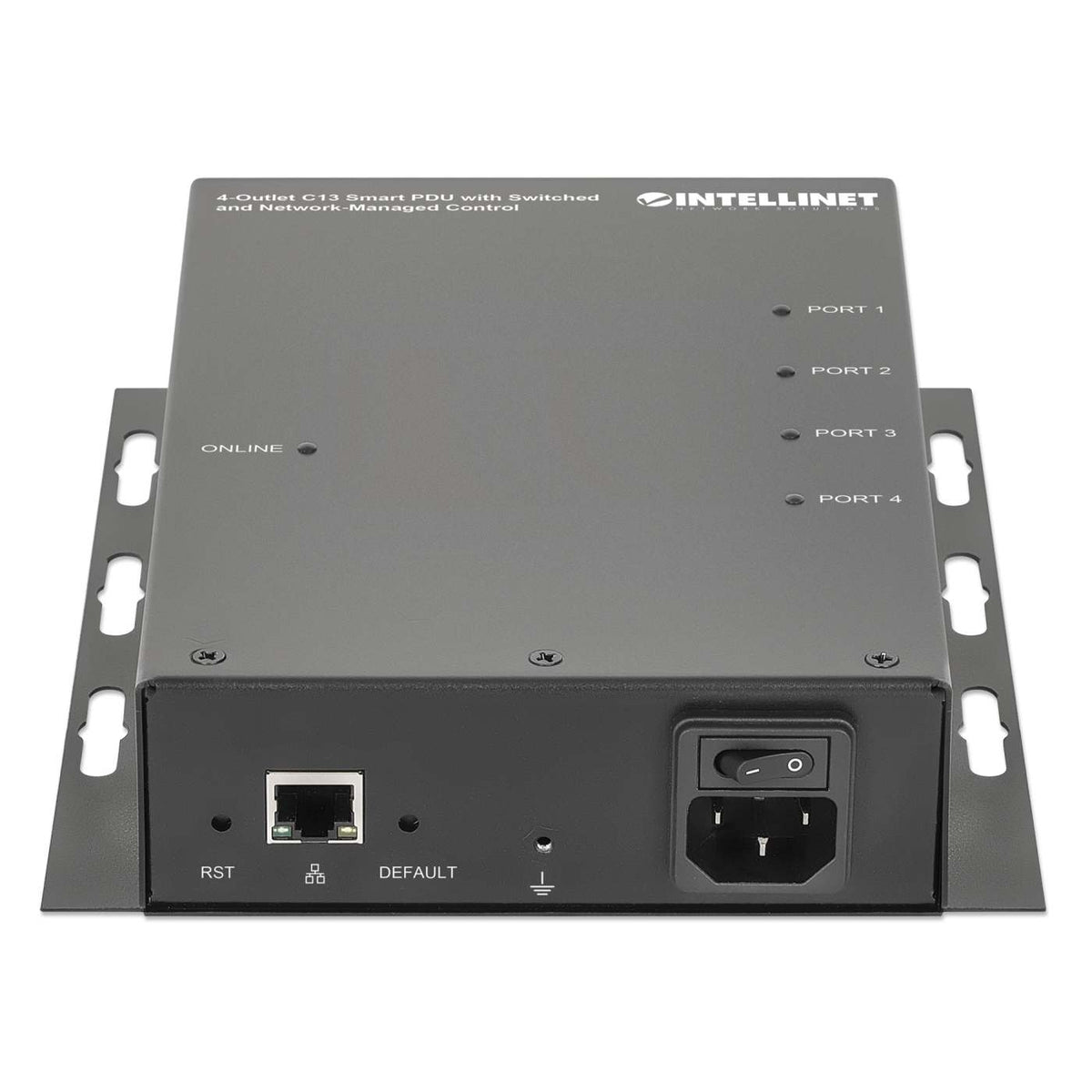 4-fach C13 Smart PDU mit schaltbaren Steckdosen und Netzwerk-Management Image 3