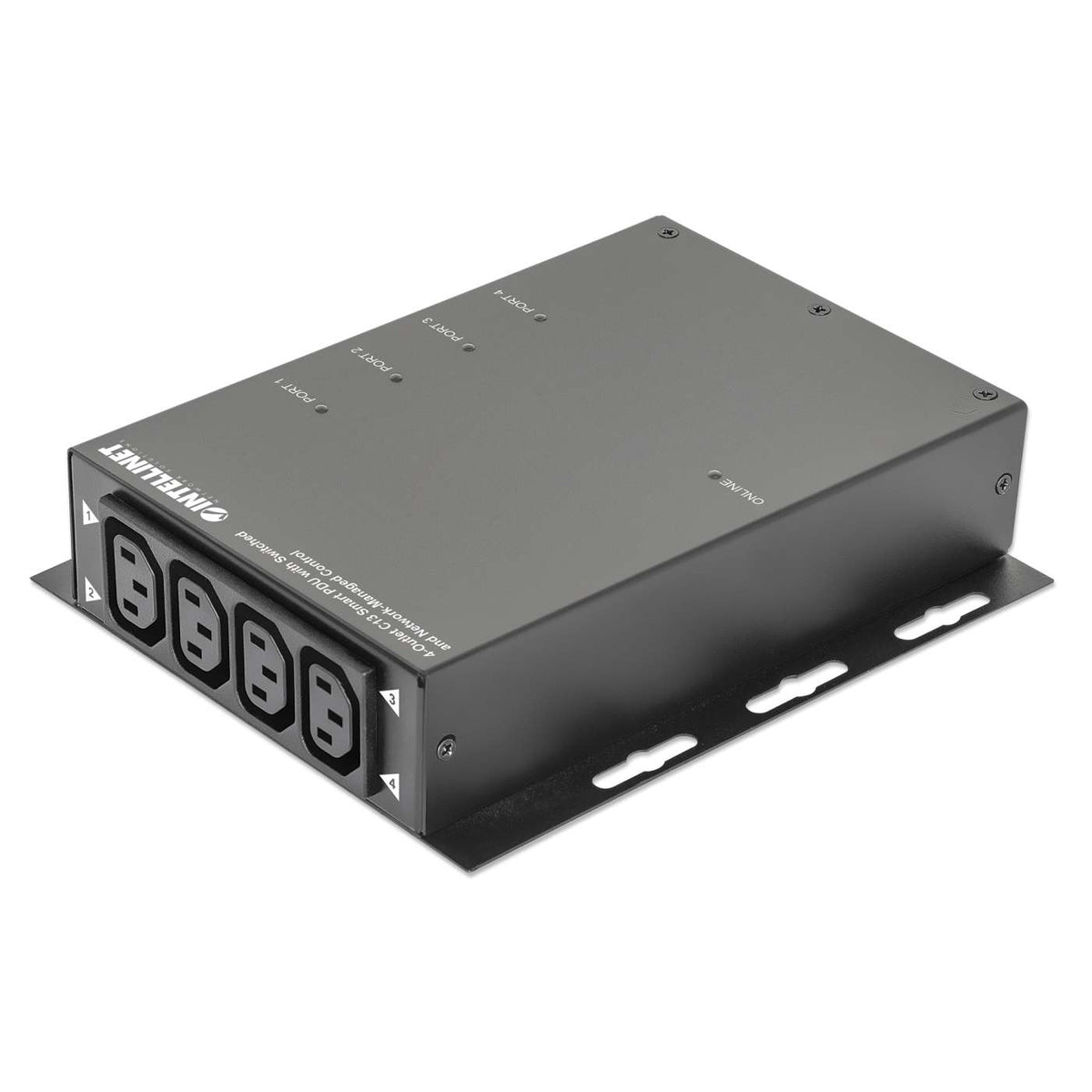 4-fach C13 Smart PDU mit schaltbaren Steckdosen und Netzwerk-Management Image 4