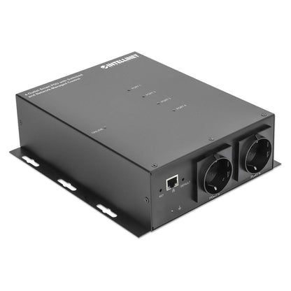 4-fach Smart PDU mit schaltbaren Steckdosen und Netzwerk-Management Image 2