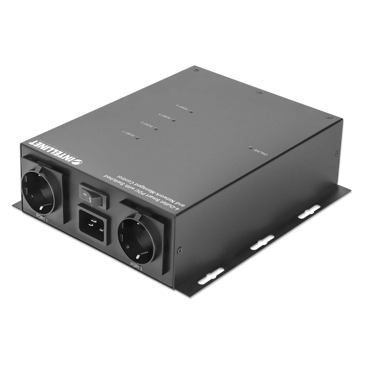 4-fach Smart PDU mit schaltbaren Steckdosen und Netzwerk-Management Image 4