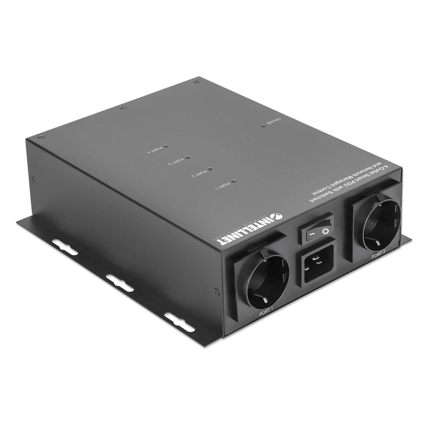 4-fach Smart PDU mit schaltbaren Steckdosen und Netzwerk-Management Image 5