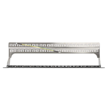 48-Port Patchpanel, geschirmt und unbestückt, 1 HE Image 5