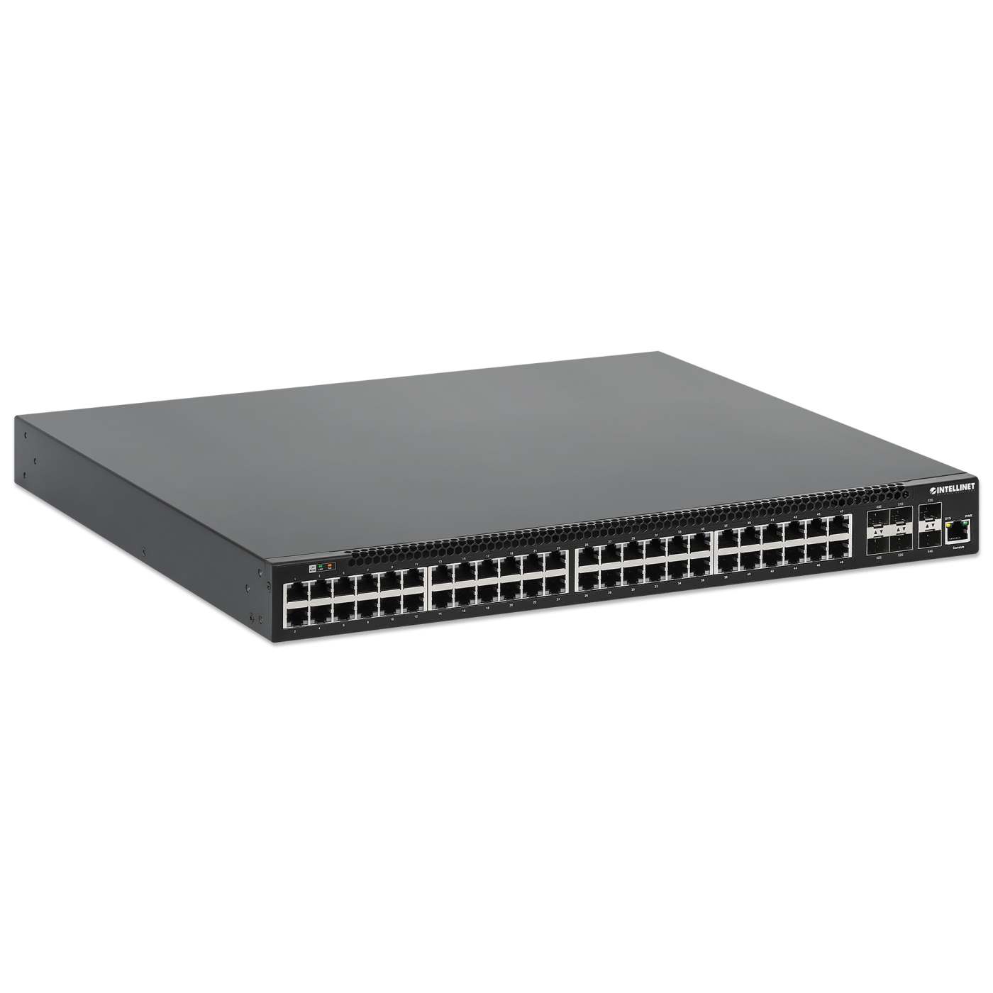 54-Port L3 Fully Managed PoE+ Switch mit 48 Gigabit Ethernet-Ports und 6 SFP+ Uplinks Image 3