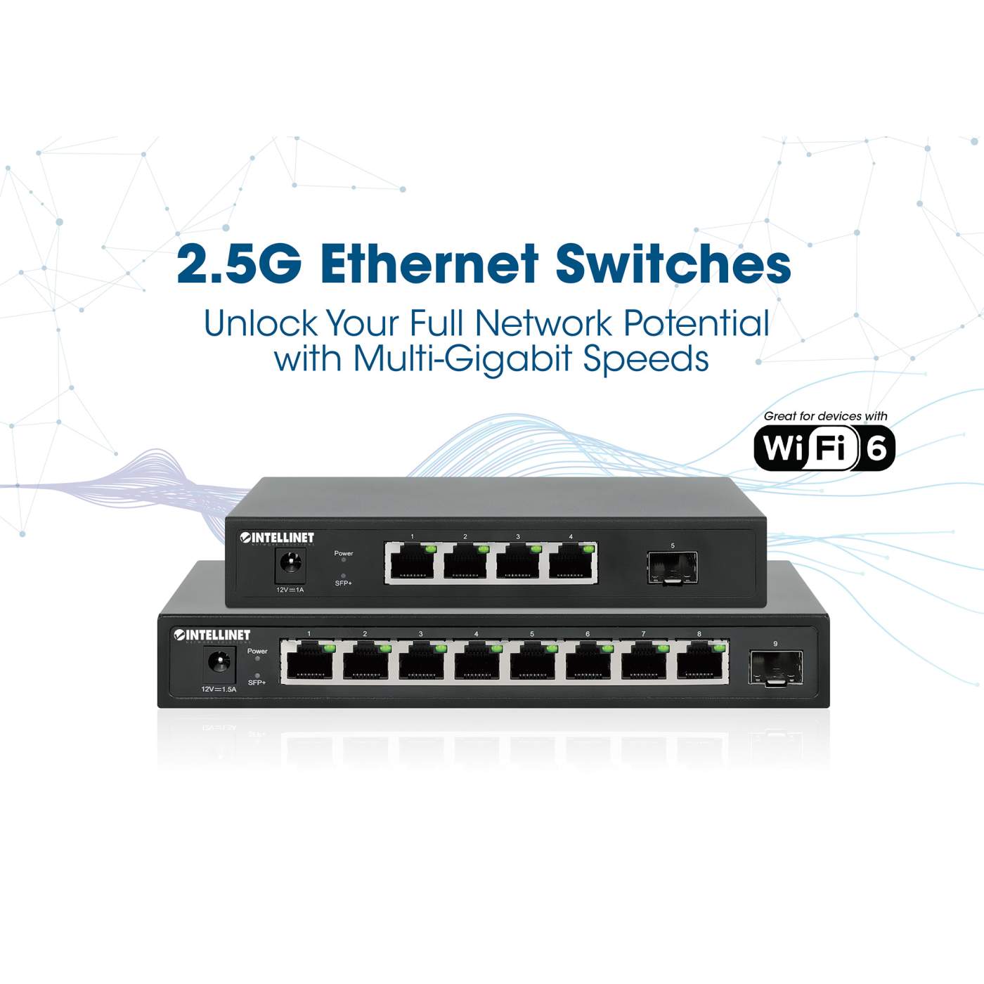 9-Port Switch mit 8 x 2,5G Ethernet-Ports und 1 SFP+ Uplink Image 10