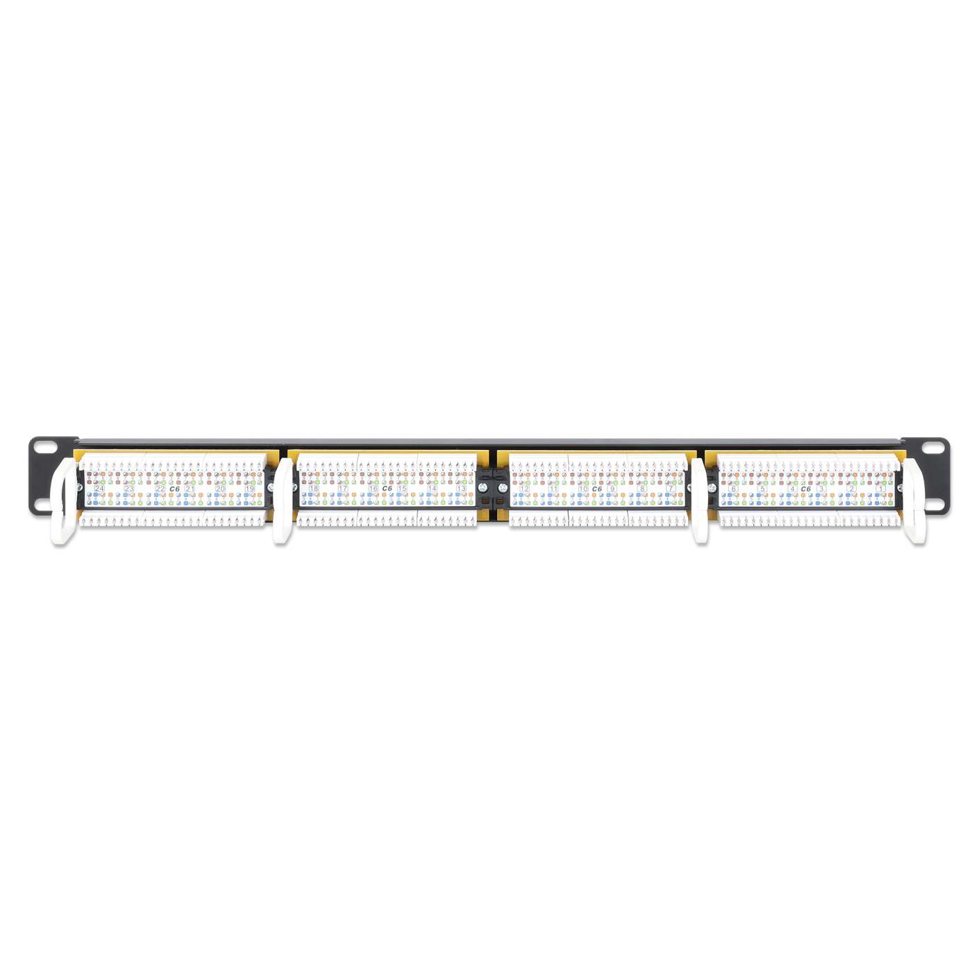 24-Port Cat6 Patchpanel Image 5
