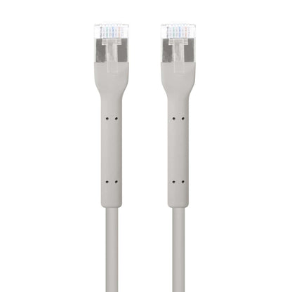 Cat6a F/FTP FlexiBoot Slim Netzwerk-Patchkabel, 0,5 m, grau Image 4