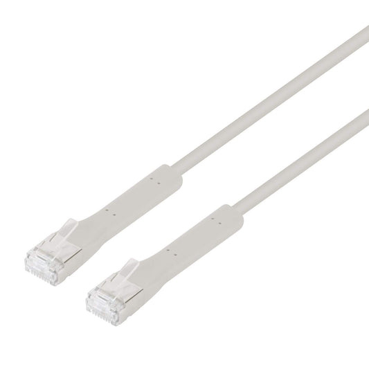 Cat6a F/FTP FlexiBoot Slim Netzwerk-Patchkabel, 1 m, grau Image 1