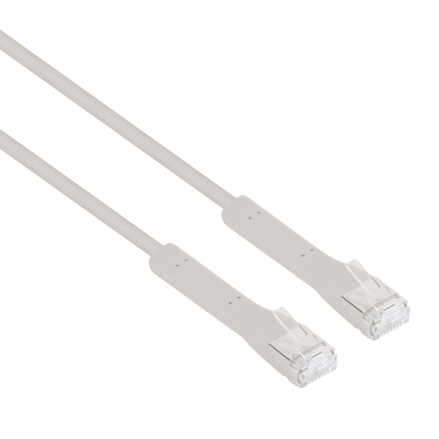 Cat6a F/FTP FlexiBoot Slim Netzwerk-Patchkabel, 1 m, grau Image 2