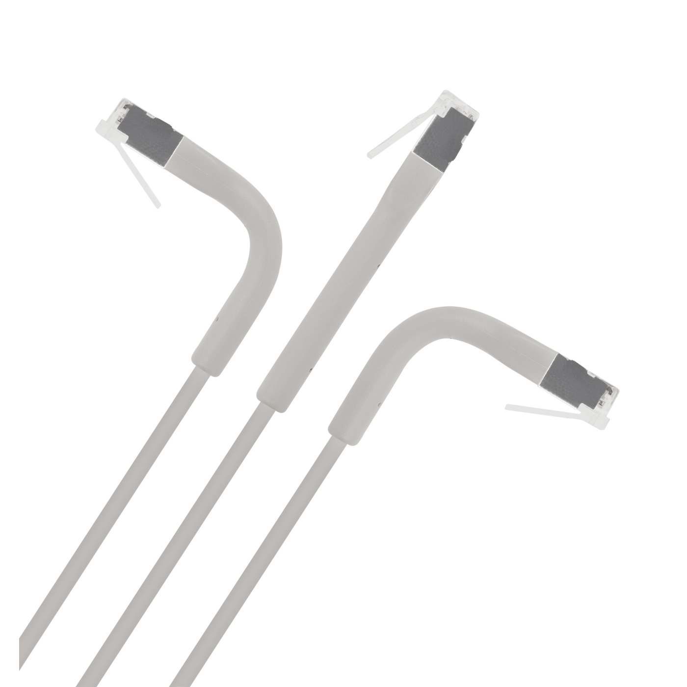 Cat6a F/FTP FlexiBoot Slim Netzwerk-Patchkabel, 1 m, grau Image 5