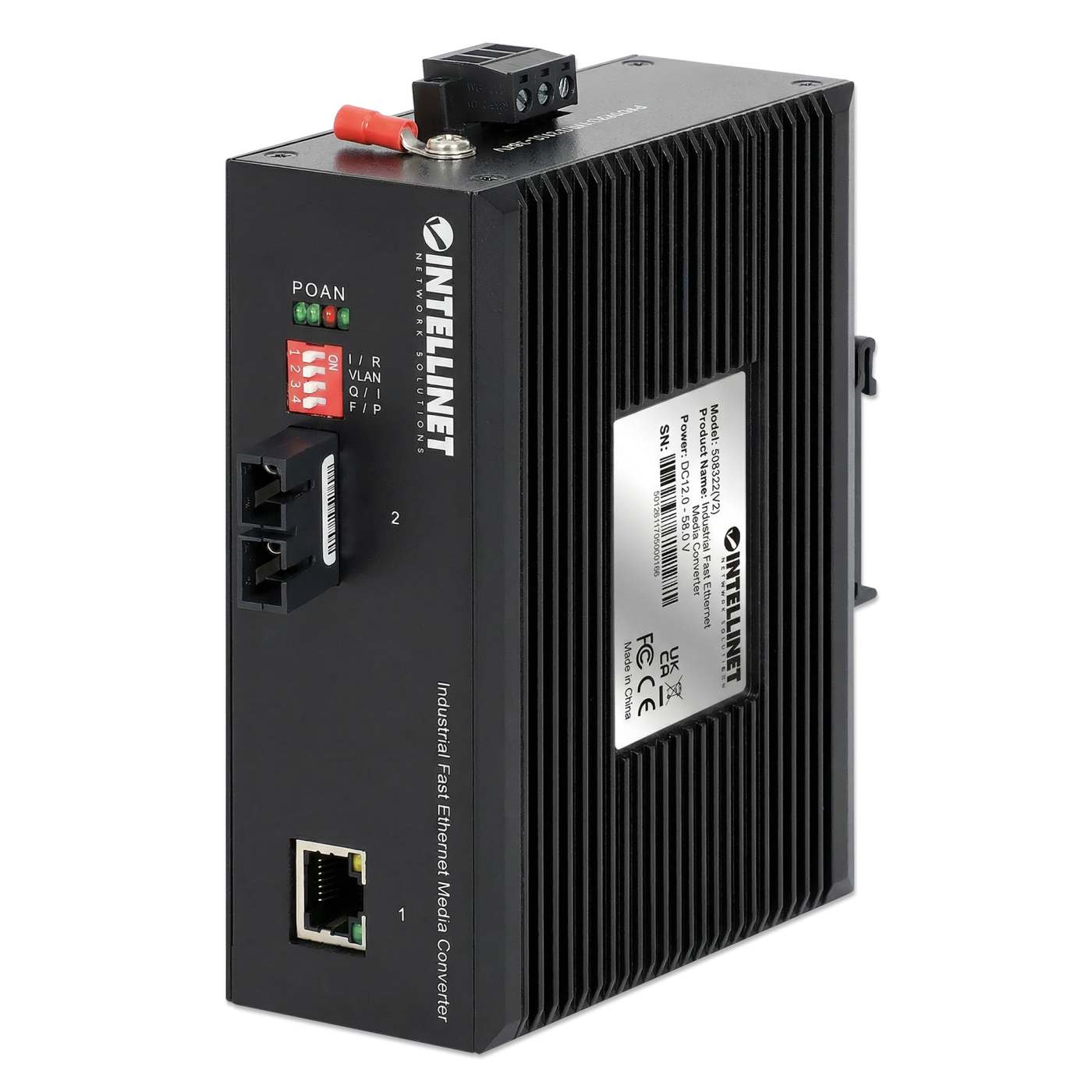 Fast Ethernet Industrie-Medienkonverter Image 1