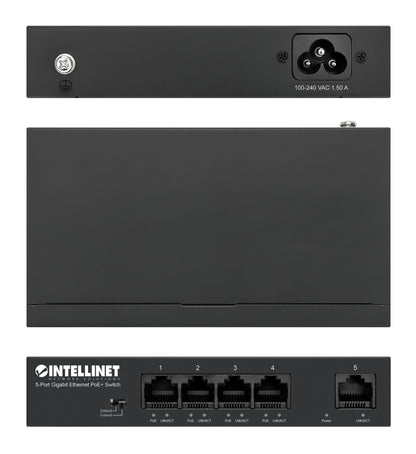 5-Port Gigabit Ethernet PoE+ Switch