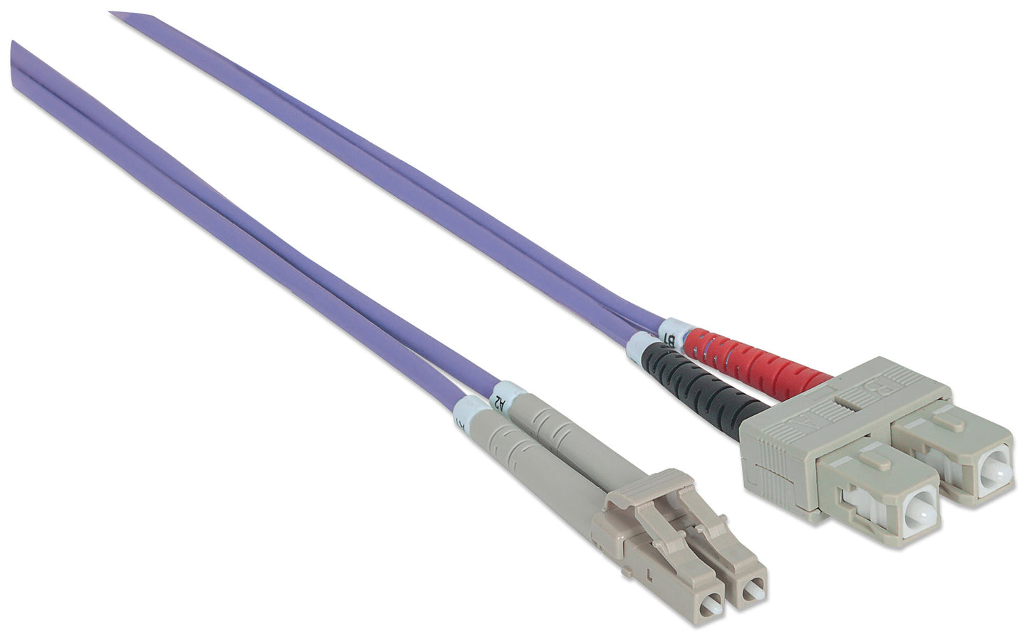 Glasfaser LWL-Anschlusskabel, Duplex, Multimode
