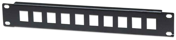 10-Port Patchpanel, unbestückt Image 1