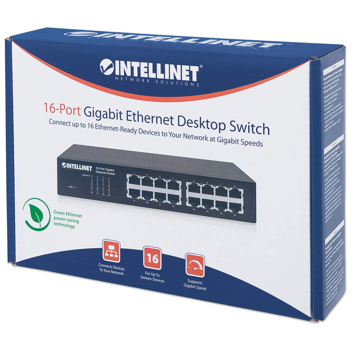16-Port Gigabit Ethernet Switch Packaging Image 2