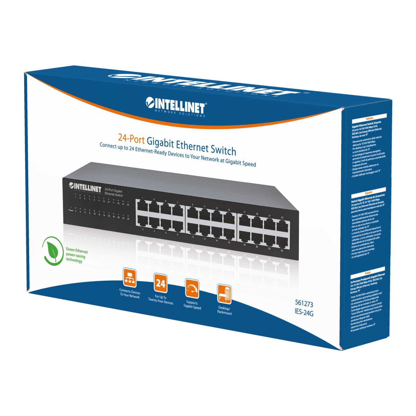 24-Port Gigabit Ethernet Switch Packaging Image 2