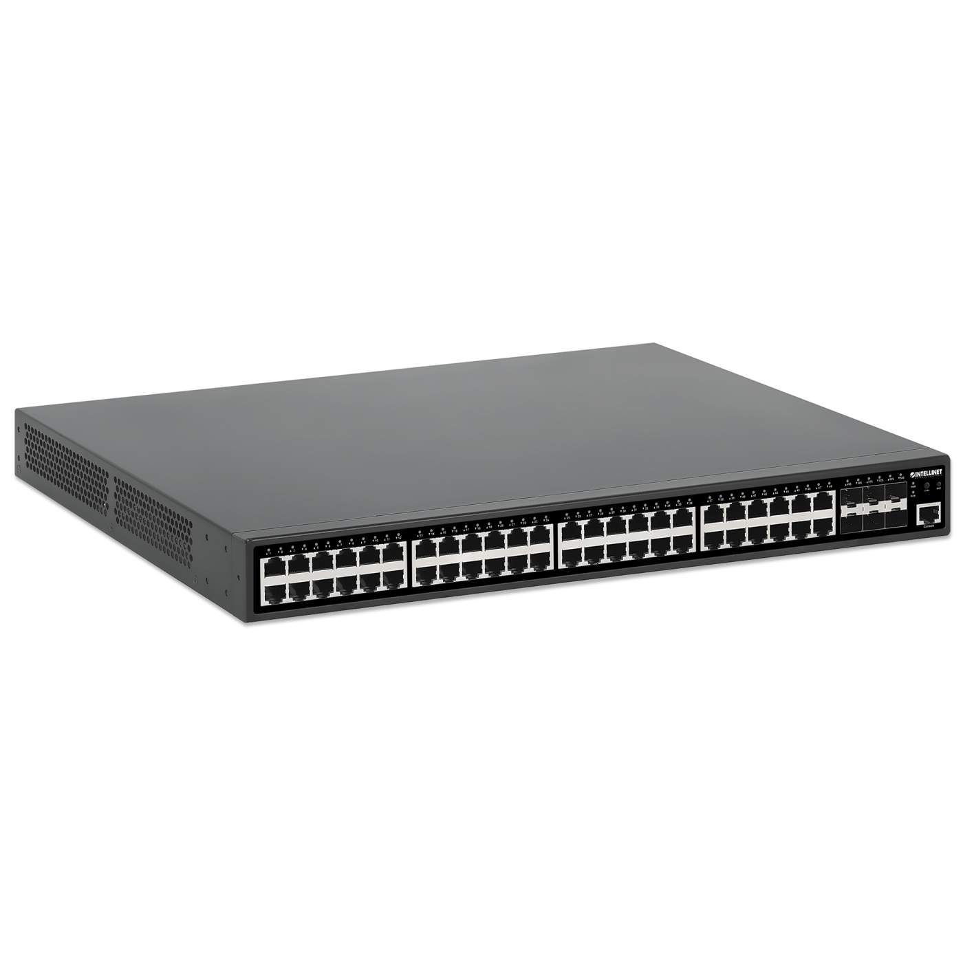 54-Port L2+ Fully Managed PoE+ Switch mit 48 Gigabit Ethernet-Ports und 6 SFP+ Uplinks Image 3