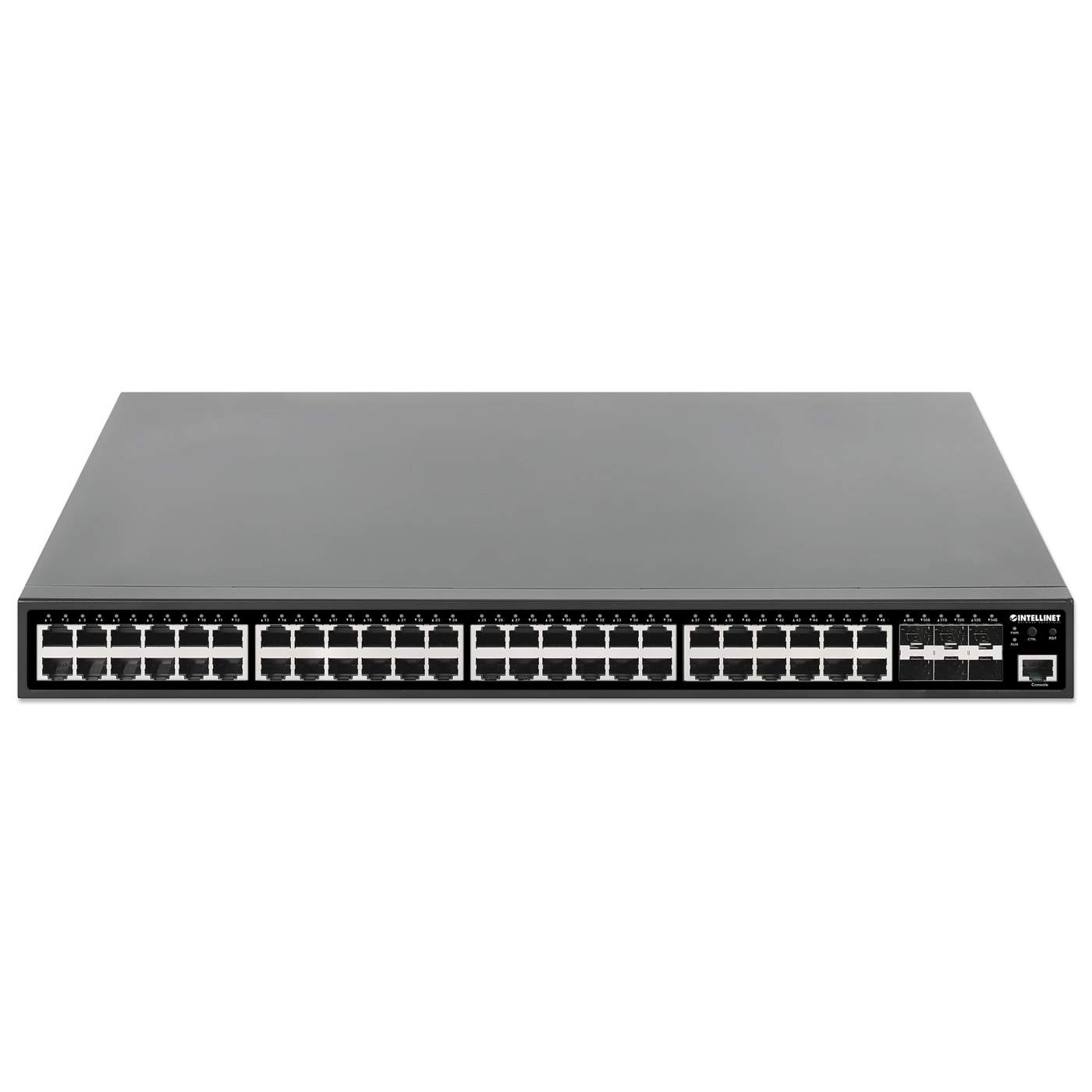 54-Port L2+ Fully Managed PoE+ Switch mit 48 Gigabit Ethernet-Ports und 6 SFP+ Uplinks Image 4