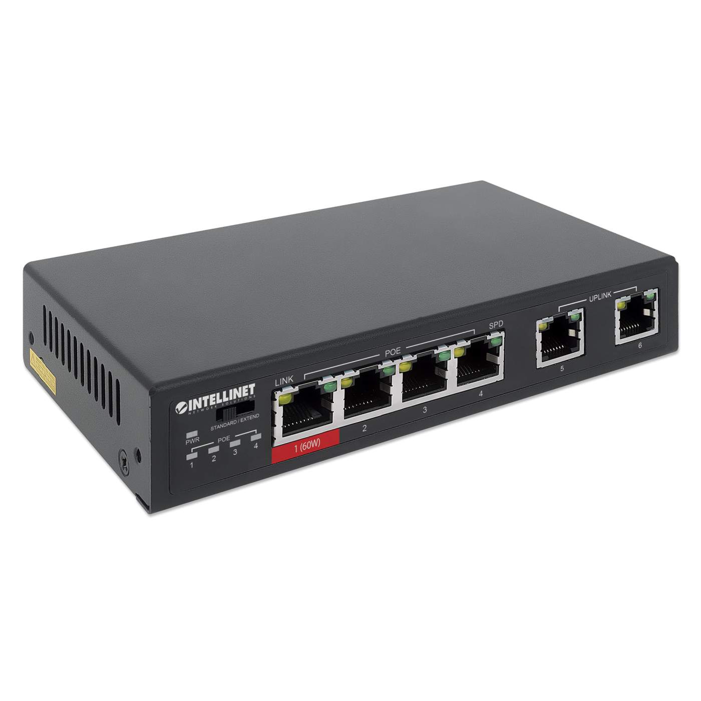 6-Port Fast Ethernet Switch mit 4 PoE-Ports (1 x High-Power PoE) Image 3