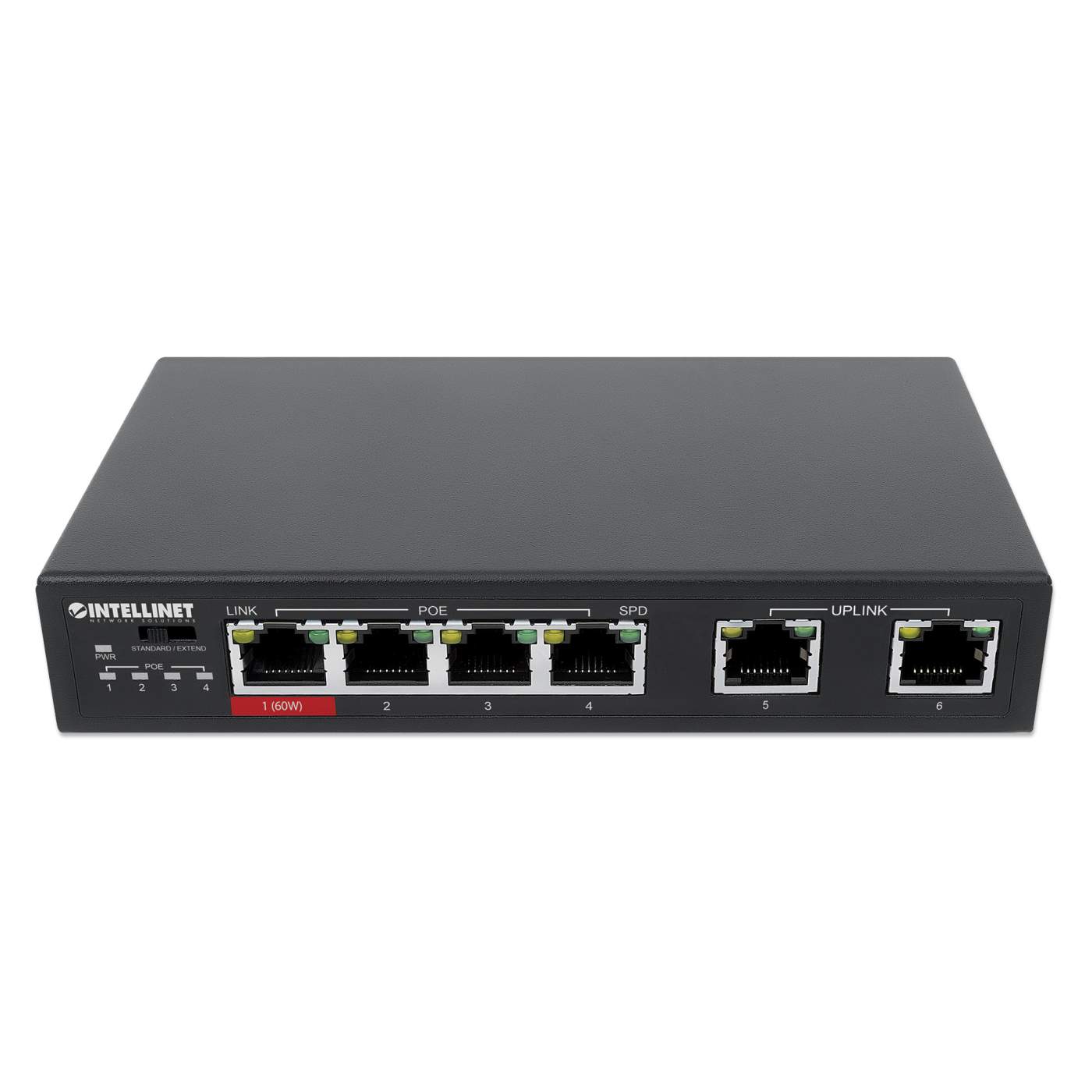 6-Port Fast Ethernet Switch mit 4 PoE-Ports (1 x High-Power PoE) Image 4