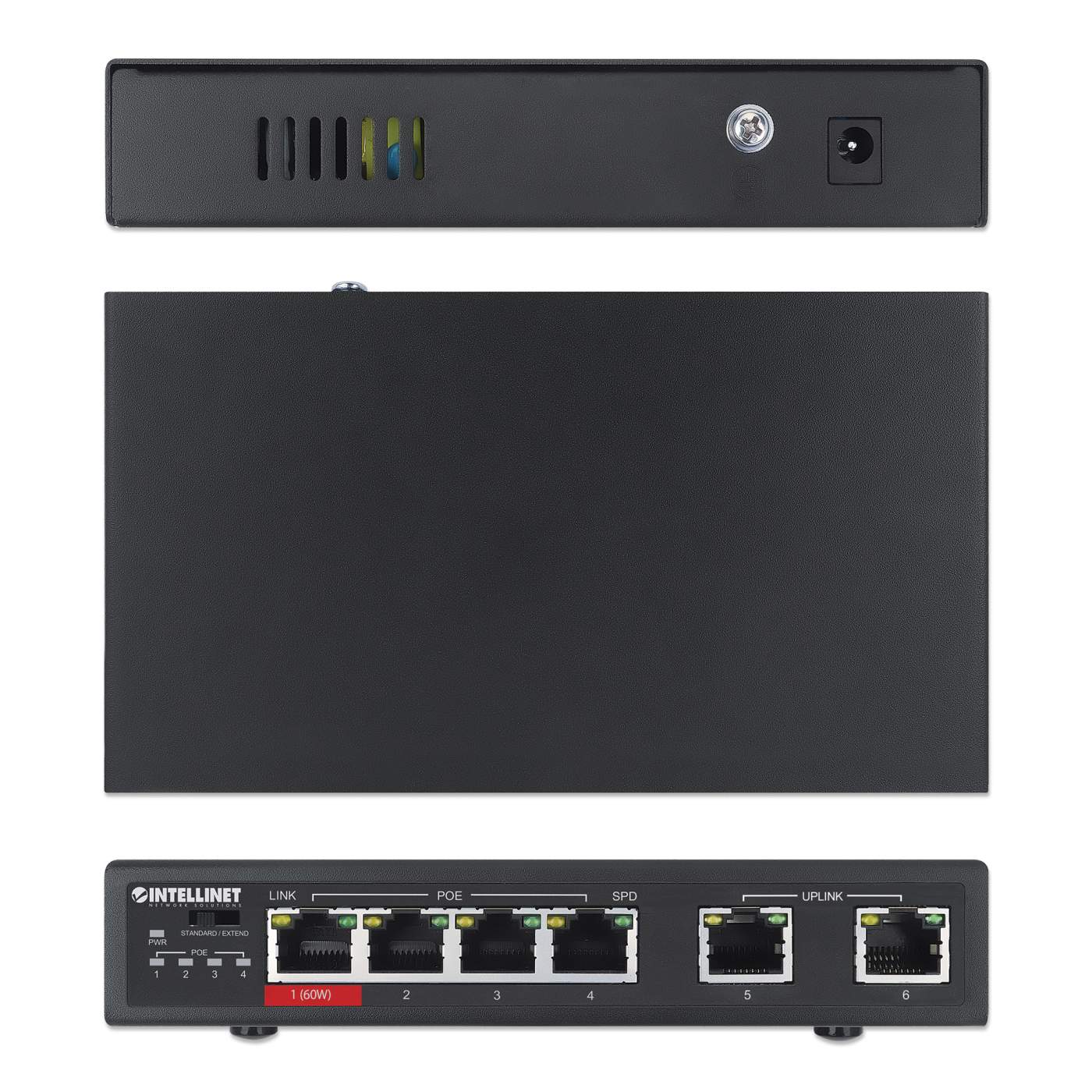 6-Port Fast Ethernet Switch mit 4 PoE-Ports (1 x High-Power PoE) Image 6