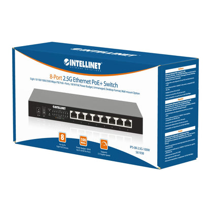 8-Port 2,5G Ethernet PoE+ Switch Packaging Image 2