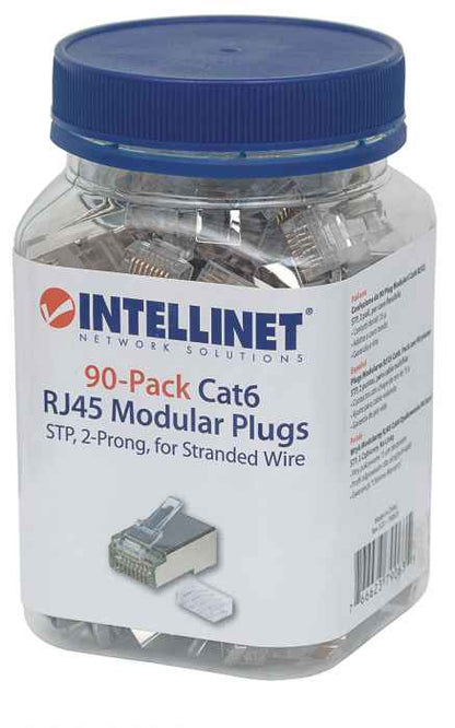 90er-Pack Cat6 RJ45-Modularstecker Packaging Image 2