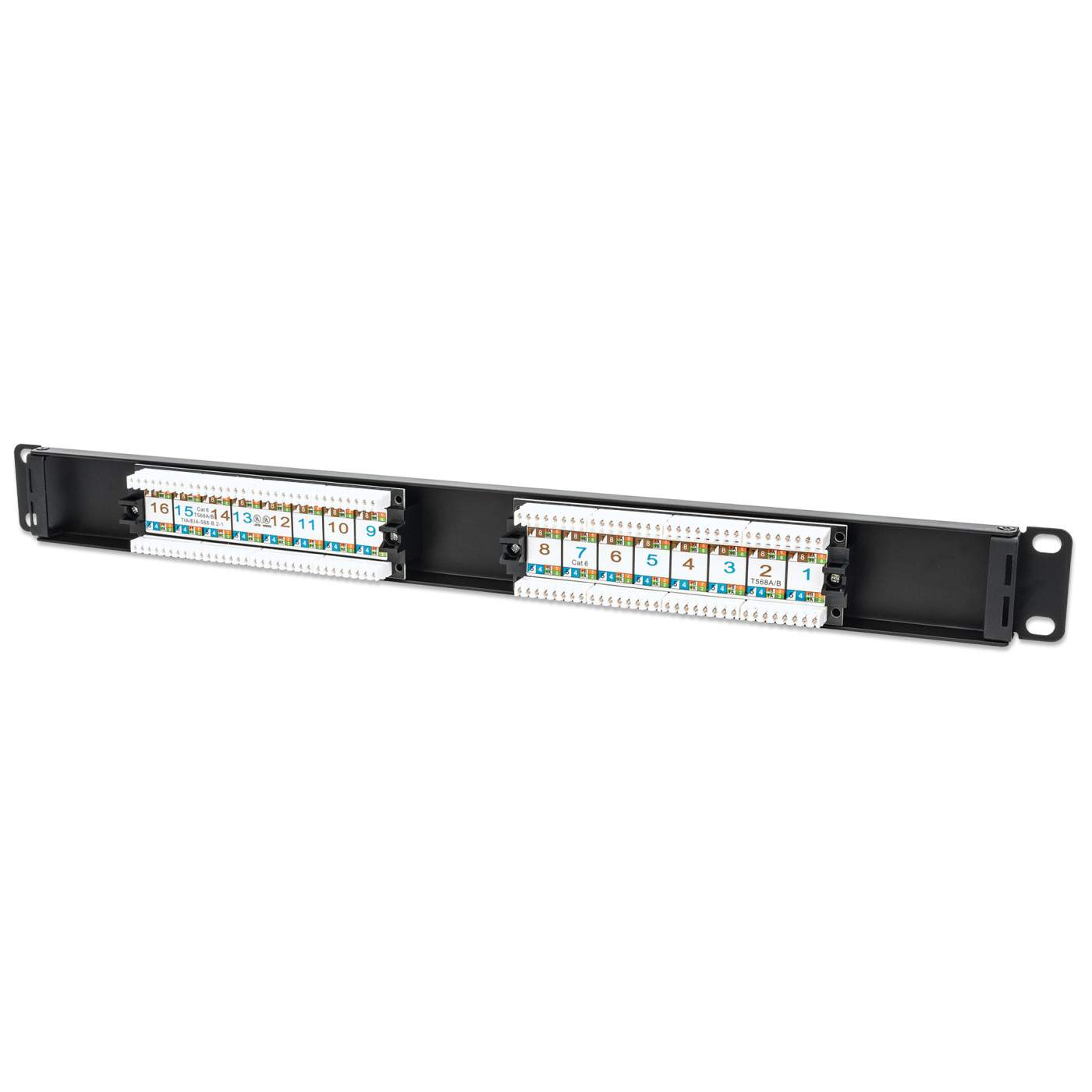 16-Port Cat6 Patchpanel Image 5
