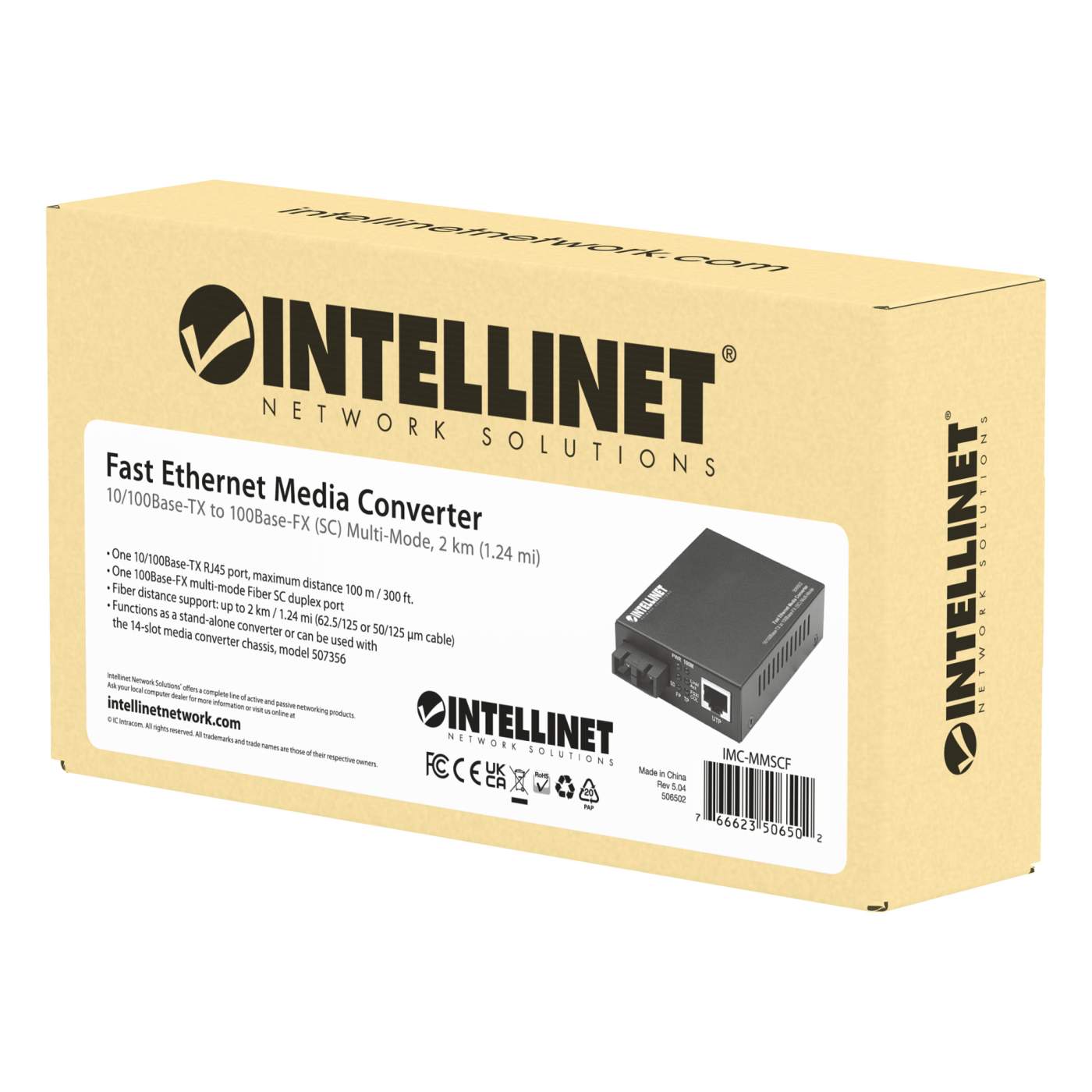 Fast Ethernet Medienkonverter Packaging Image 2