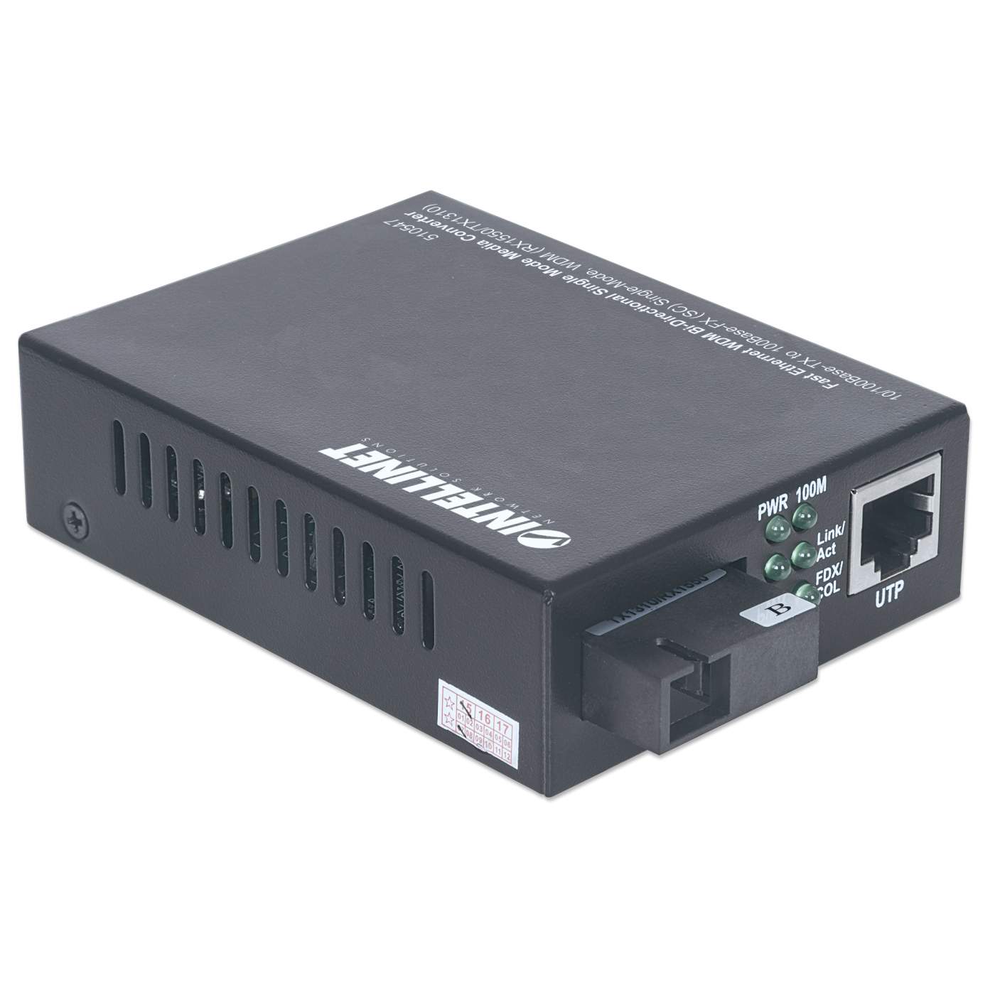 Fast Ethernet WDM bidirektionaler Singlemode Medienkonverter Image 2