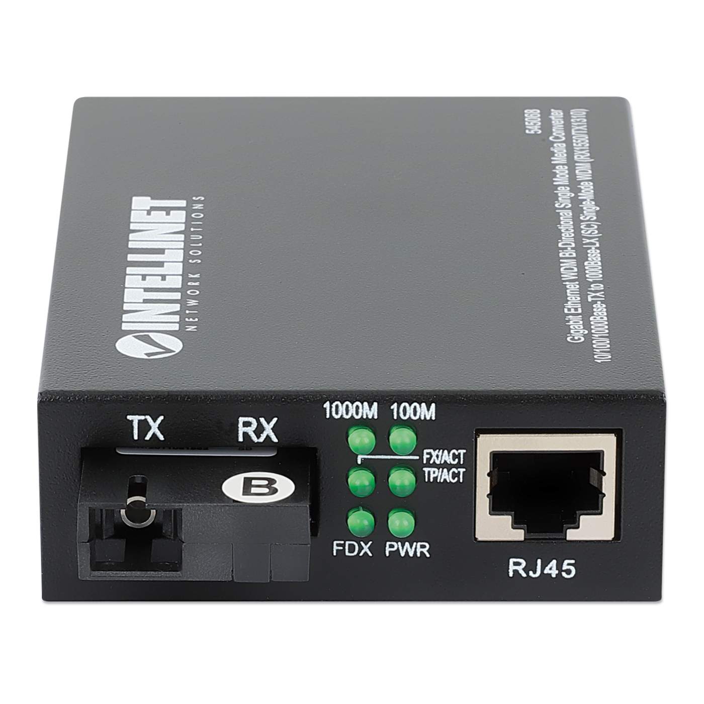 Gigabit Ethernet WDM bidirektionaler Singlemode Medienkonverter Image 3