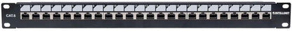 Abschließbares 24-Port Cat6 Patchpanel, geschirmt Image 3