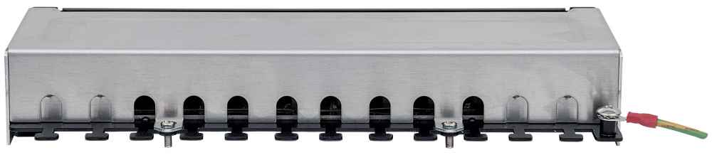 Abschließbares 12-Port Cat6 Patchpanel, ungeschirmt Image 4